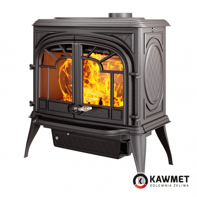 Фото товара Чугунная печь KAWMET Premium S10 (13,9 кВт).