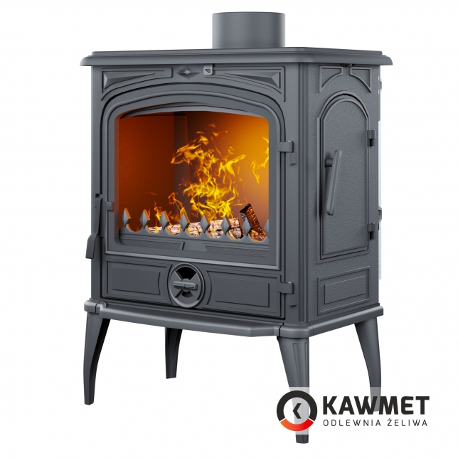 Фото товара Чугунная печь KAWMET Premium S14 (6,5 кВт). Изображение №1
